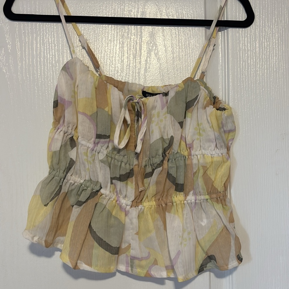 Dynamite Ruffle Tank Top - Picture 3 of 4